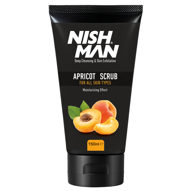 СКРАБ ДЛЯ ЛИЦА NISHMAN – APRICOT (АБРИКОС)